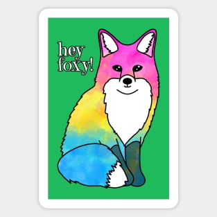 Hey Pan Foxy! Sticker